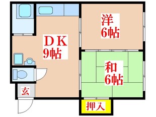 池田マンションの物件間取画像